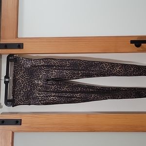 Spanx leopard leggings